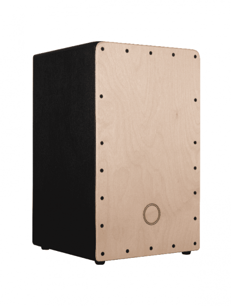 Cajon Drum One Black Edition con Custodia Professionale inclusa