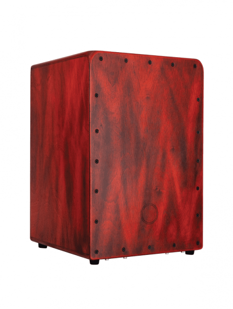Tambor Cajon Flamenco Artigianale Professionale modello Meta Betulla sfumanto Nero